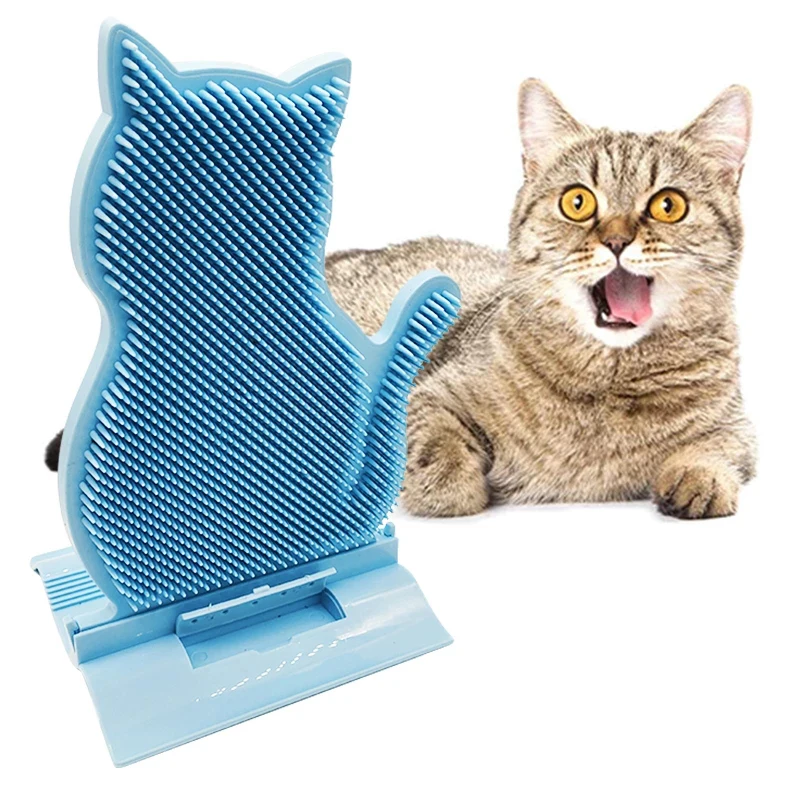 VEITGO Cat Self Groomer Corner Brush with Catnip Silicone Hair Remover Comb Massager Accessories Pet Indoor Arch Shedding Combs
VEITGO Cat Self Groomer Corner Brush with Catnip Silicone Hair Remover Comb Massager Accessories Pet Indoor Arch Shedding Combs
