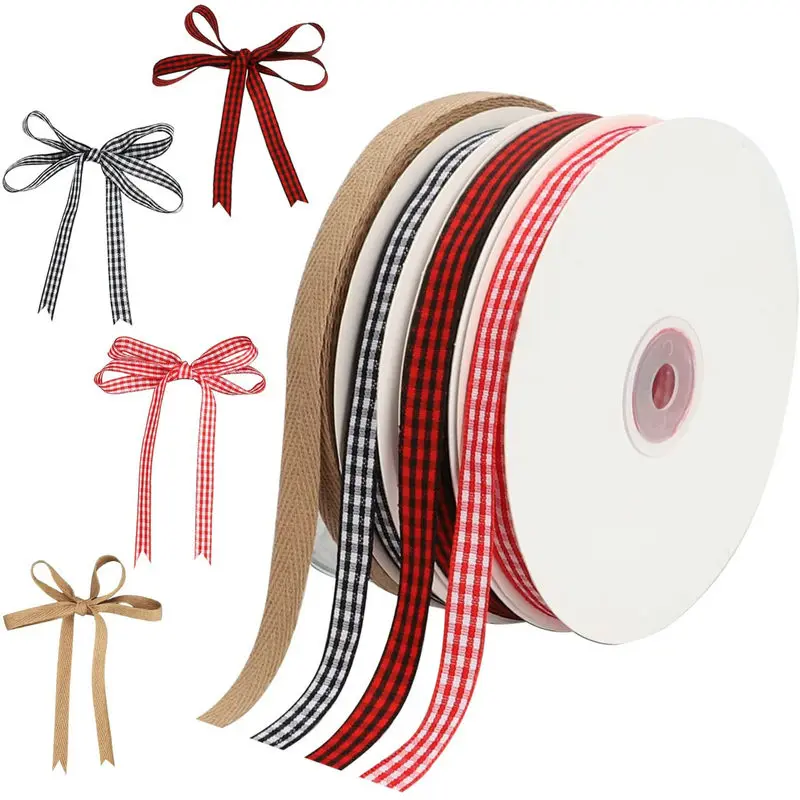 5 Yards Gingham Ribbons for Wedding Christmas Party Decorations Gifts Wrapping DIY Bow Hair Craft Plaid Ribbons Card Buffalo 
5 Yards Gingham Ribbons for Wedding Christmas Party Decorations Gifts Wrapping DIY Bow Hair Craft Plaid Ribbons Card Buffalo