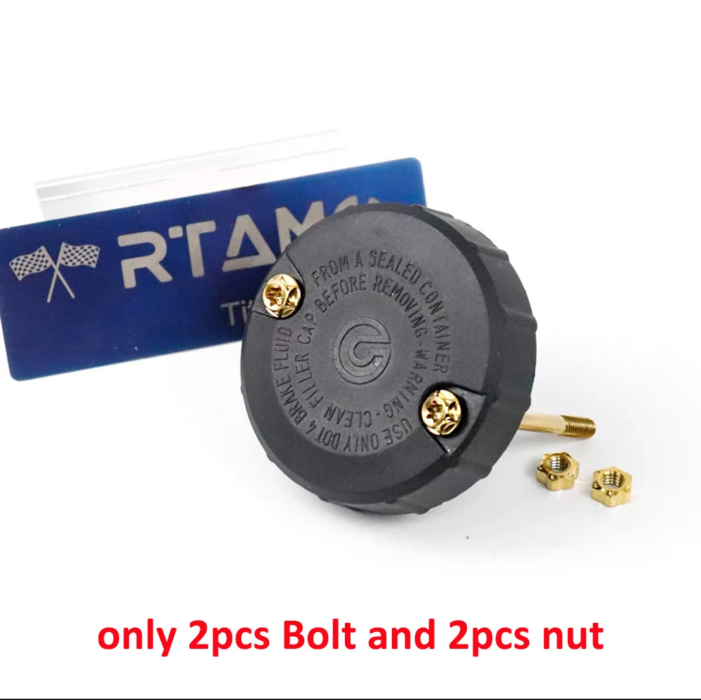 RTAMO Титановая большая крышка бачка тормозной жидкости и крепежный болт зажима с гайками для крышки масляной чашки Brembo 45cc
RTAMO Титановая большая крышка бачка тормозной жидкости и крепежный болт зажима с гайками для крышки масляной чашки Brembo 45cc