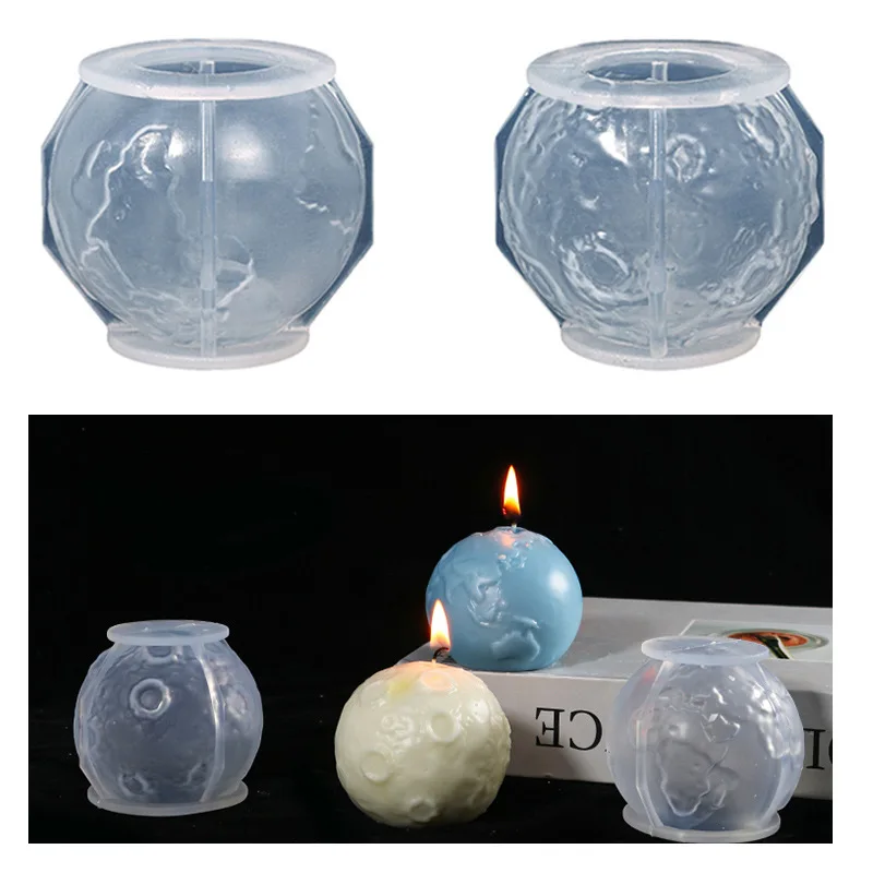Earth Moon Silicone Candle Mold DIY Soap Aromatherapy Gypsum Resin Mold Candle Making Supplies Home Craft Decoration
Earth Moon Silicone Candle Mold DIY Soap Aromatherapy Gypsum Resin Mold Candle Making Supplies Home Craft Decoration