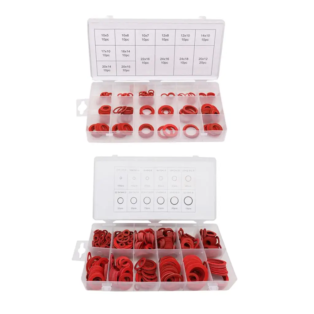 Steel Paper Flat Pad Insulation Washers Seals Gasket Set Replacements Tool 
Steel Paper Flat Pad Insulation Washers Seals Gasket Set Replacements Tool