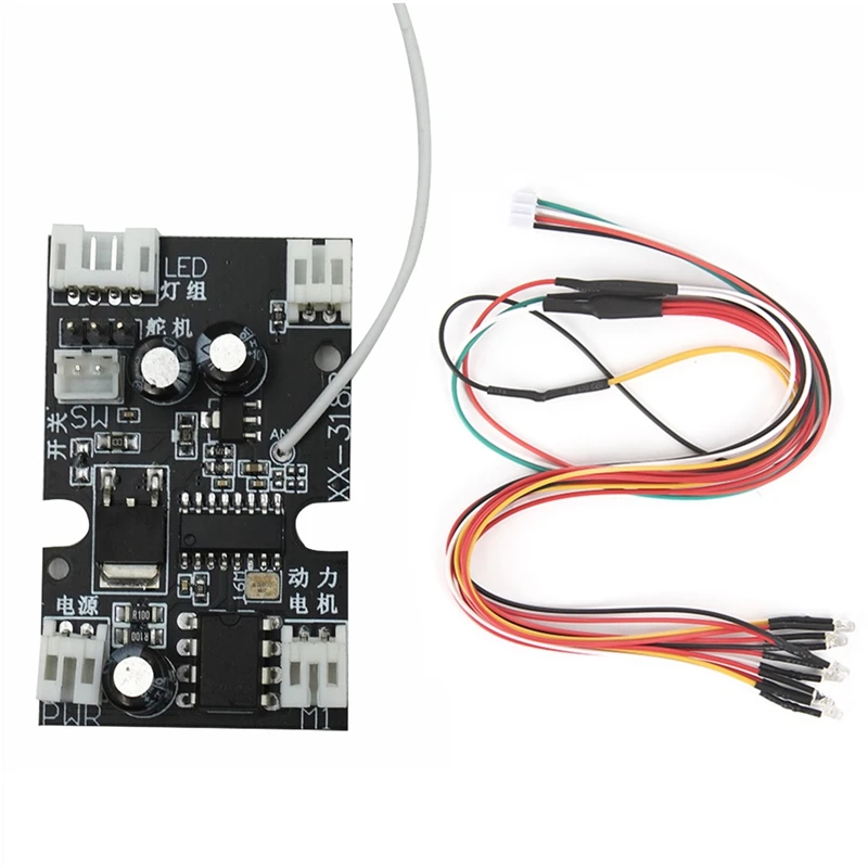 Receiver Circuit Board With 3MM White Red Yellow LED Light For WPL D12 1/10 RC Drift Truck Car Spare Parts Accessories 
Receiver Circuit Board With 3MM White Red Yellow LED Light For WPL D12 1/10 RC Drift Truck Car Spare Parts Accessories