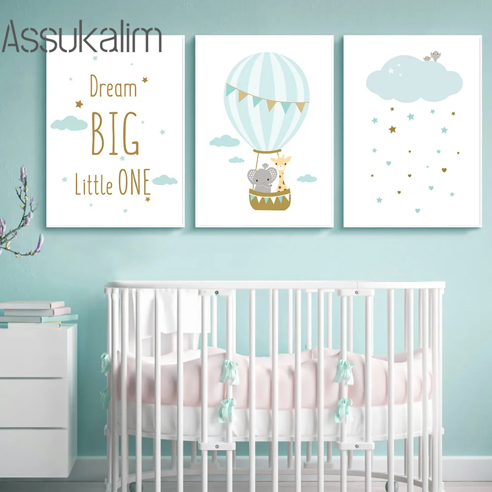 Giraffe Elephant Posters Hot Air Balloon Wall Art Inspirational Quotes Art Print Nursery Wall Pictures Baby Kids Room Decor
Giraffe Elephant Posters Hot Air Balloon Wall Art Inspirational Quotes Art Print Nursery Wall Pictures Baby Kids Room Decor