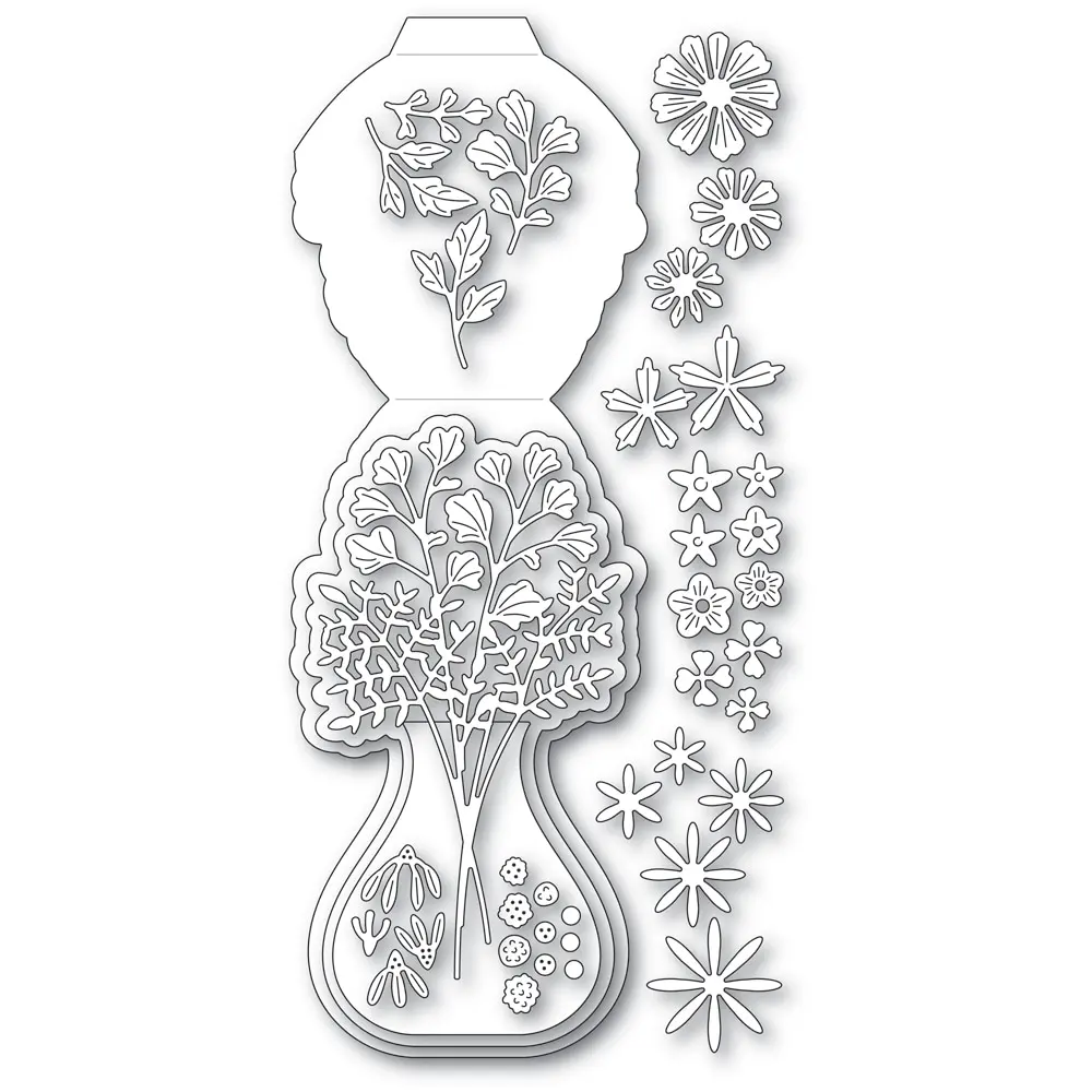 Floral Vase Pop Up Valentine's Day Cutting Dies for New Arrivals 2022 Scrapbooking Paper Making Frame Card Craft Supplies
Floral Vase Pop Up Valentine's Day Cutting Dies for New Arrivals 2022 Scrapbooking Paper Making Frame Card Craft Supplies