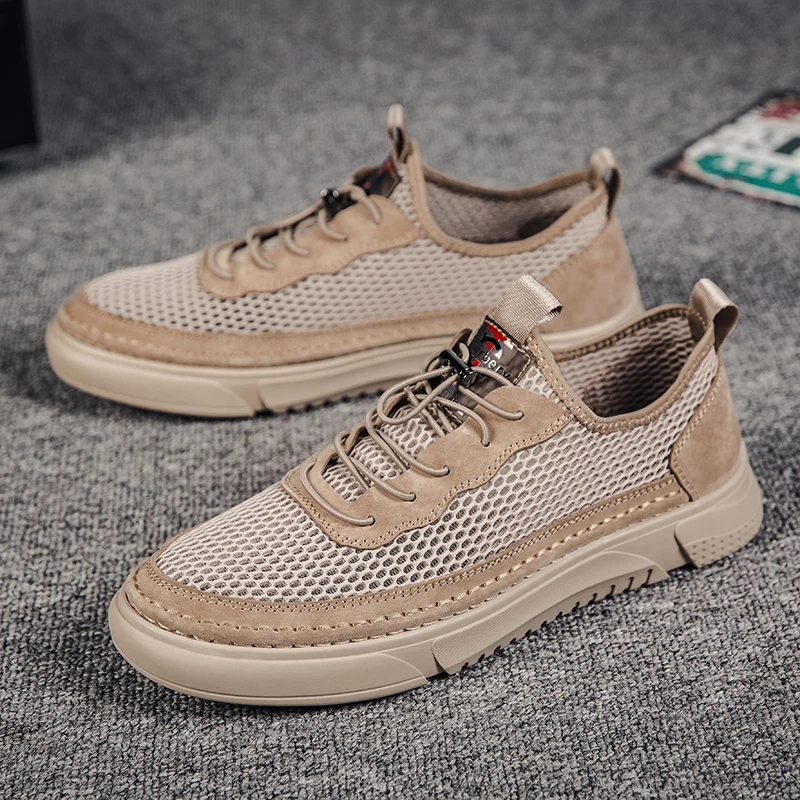 Men New Fashion Mesh Cloth Casual Board Shoes Male Summer Breathable Pigskin Joined Mesh Fabric Shoes Slip-on Comfy Leisure Shoe
Men New Fashion Mesh Cloth Casual Board Shoes Male Summer Breathable Pigskin Joined Mesh Fabric Shoes Slip-on Comfy Leisure Shoe