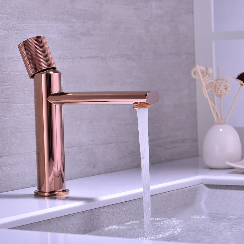 Copper Alloy Bathroom Basin Faucet Matte Black Gold Hot and Cold Mixed Water Washbasin Faucet Creative Design Countertop Faucet
Copper Alloy Bathroom Basin Faucet Matte Black Gold Hot and Cold Mixed Water Washbasin Faucet Creative Design Countertop Faucet