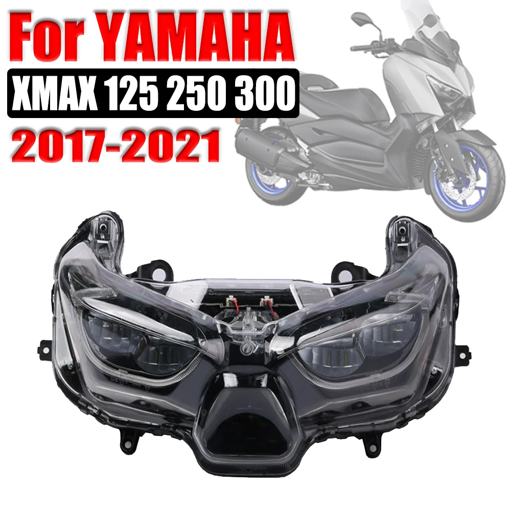 

XMAX 300 Headlight For YAMAHA XMAX X-MAX 300 250 125 XMAX300 XMAX250 XMAX125 Motorcycle LED Front Head Light Headlamp Assembly