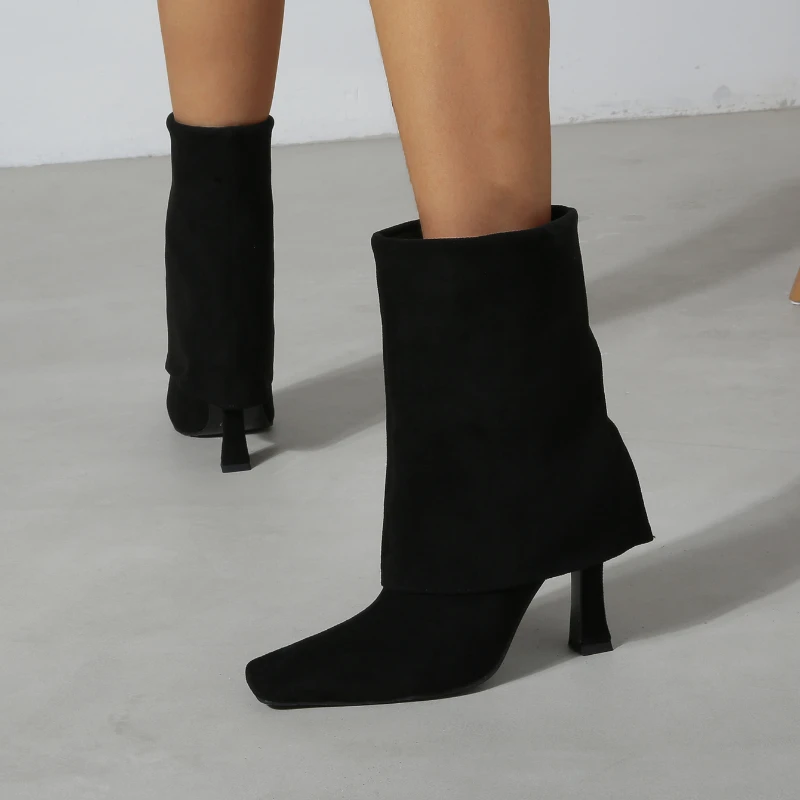 Women's Shoes 2022 New Fashion High Heels Stiletto Women's Boots Small Square Pants Long Boots Comfortable Warm Botas Mujer
Women's Shoes 2022 New Fashion High Heels Stiletto Women's Boots Small Square Pants Long Boots Comfortable Warm Botas Mujer