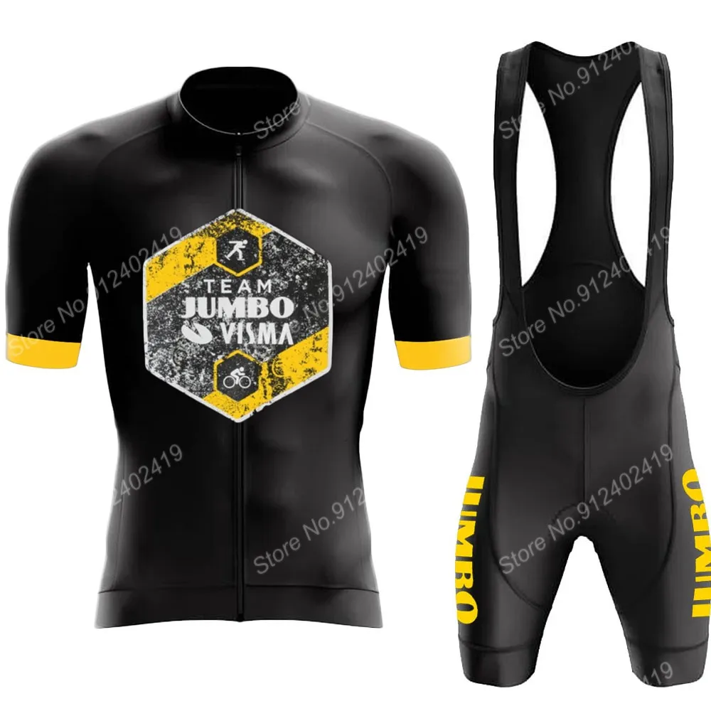 Jumbo Visma Team 2022 Black Cycling Jersey Set Summer Bicycle Clothing Road Bike Shirts Suit Bicycle Bib Shorts MTB Ropa Maillot
Jumbo Visma Team 2022 Black Cycling Jersey Set Summer Bicycle Clothing Road Bike Shirts Suit Bicycle Bib Shorts MTB Ropa Maillot