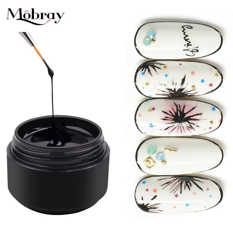 8ml Gel Nail Polish 3D Painting Spider Gel Easy Apply Nail Design Creative Semi-permanent Nails Art Varnish for Manicure
8ml Gel Nail Polish 3D Painting Spider Gel Easy Apply Nail Design Creative Semi-permanent Nails Art Varnish for Manicure