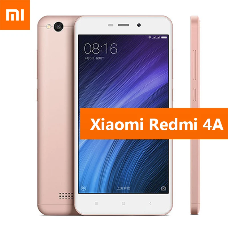 

Xiaomi Redmi 4A Celltphone, 2GB 16GB Googleplay Smartphone - inch5.0 Snapdragon 425 13.0MP Rear Camera Hybrid Dual SIM