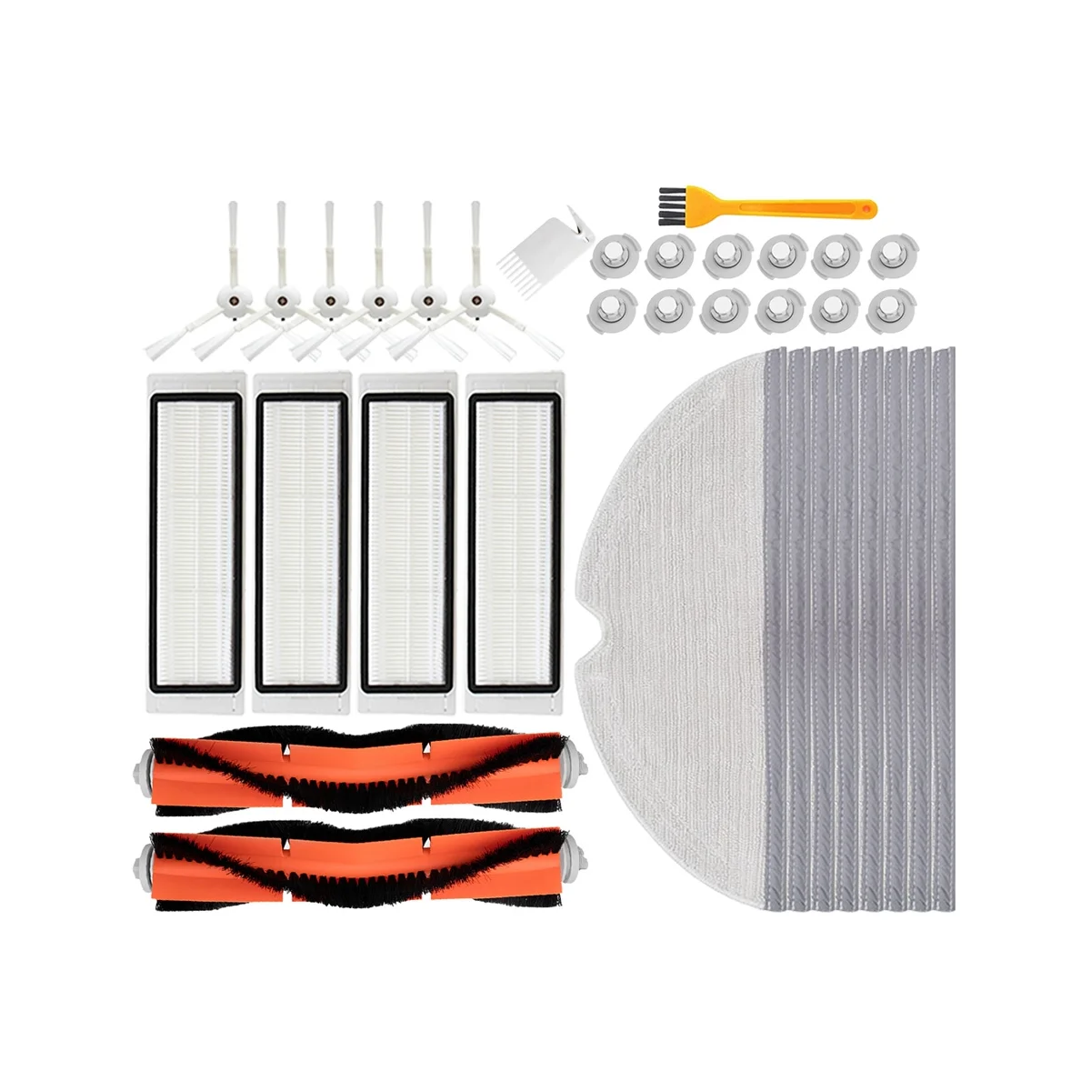 Side Brush + HEPA Filter + Roller Brush for Robot 1/2 Generation for S50 S55 Vacuum Cleaner Parts
Side Brush + HEPA Filter + Roller Brush for Robot 1/2 Generation for S50 S55 Vacuum Cleaner Parts