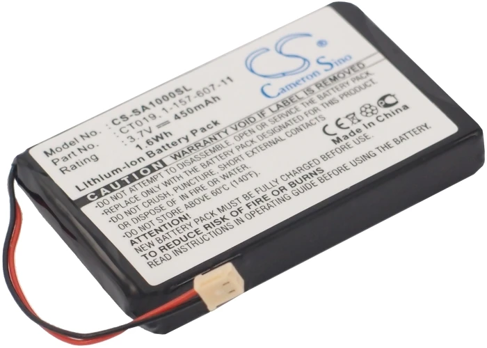 CS 450mAh/1.67Wh battery for Sony NW-A1000, NW-A1200, NW-A1200s, NW-A1200v 1-157-607-11, CT019
CS 450mAh/1.67Wh battery for Sony NW-A1000, NW-A1200, NW-A1200s, NW-A1200v 1-157-607-11, CT019