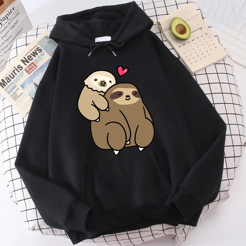 Hot Sale Cute Sloth And His Baby Printing Male Hoody Fleece Autumn Tracksuit Thick Winter Men Hooded Oversize Soft Sweatshirt
Hot Sale Cute Sloth And His Baby Printing Male Hoody Fleece Autumn Tracksuit Thick Winter Men Hooded Oversize Soft Sweatshirt