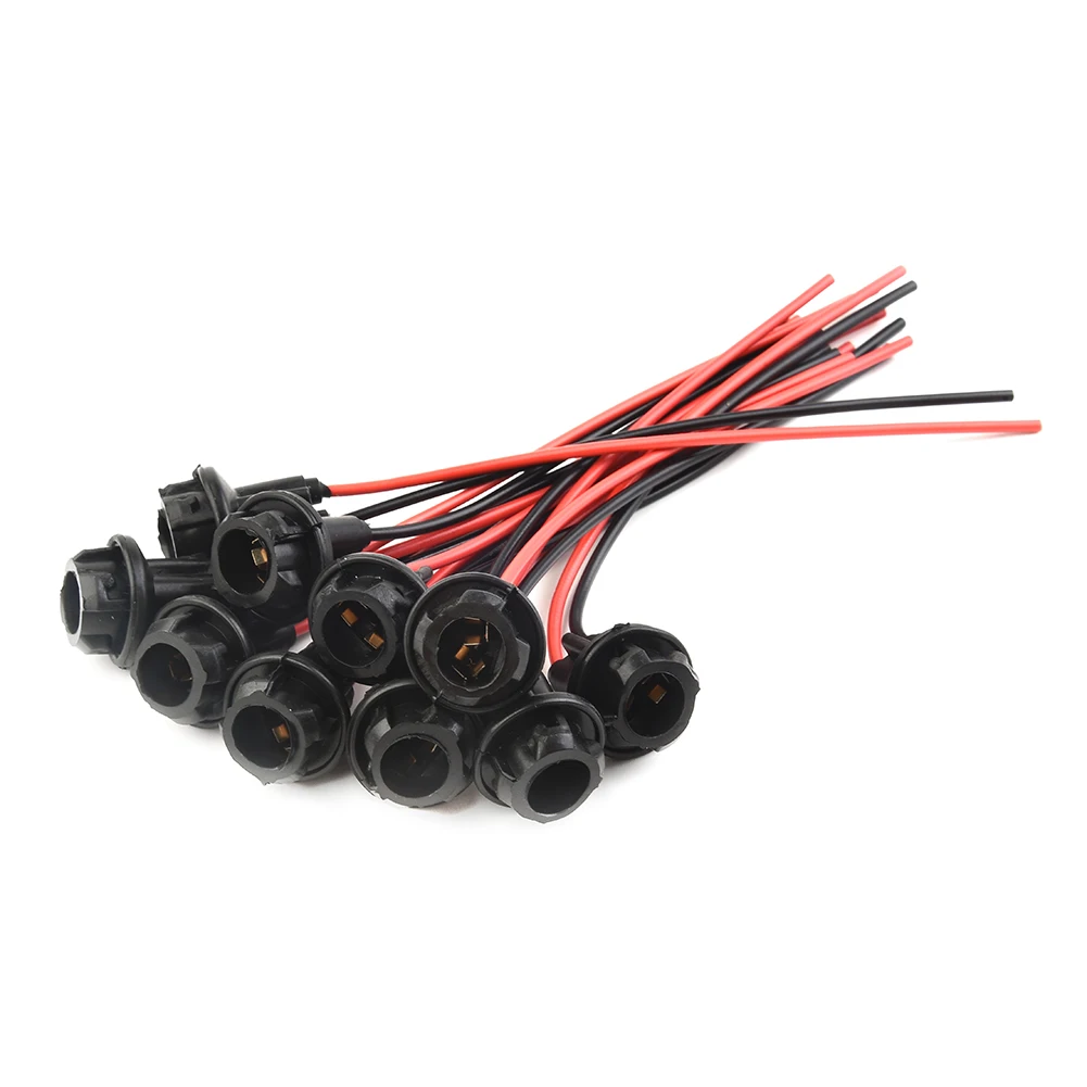 10pcs W5W T10 Light Bulb Socket Holder For Cars Trucks Boats Soft LED Wedge Light Base Connector Extension Accessories
10pcs W5W T10 Light Bulb Socket Holder For Cars Trucks Boats Soft LED Wedge Light Base Connector Extension Accessories