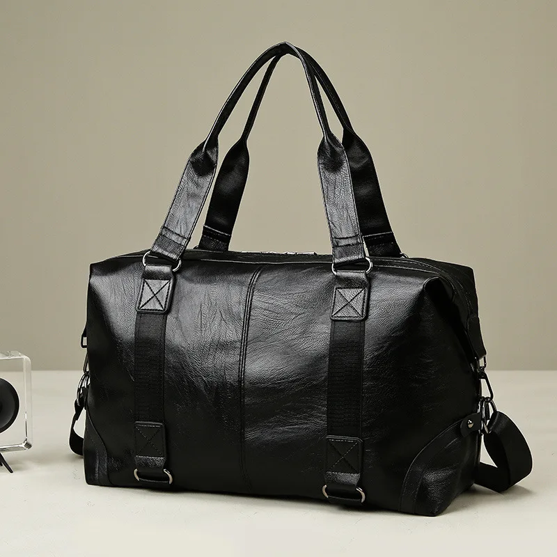2023 New Men's Business PU Travel Handbag Soft Leather Texture Shoulder Bag Sports Training Large Capacity Handheld Crossbody
2023 New Men's Business PU Travel Handbag Soft Leather Texture Shoulder Bag Sports Training Large Capacity Handheld Crossbody