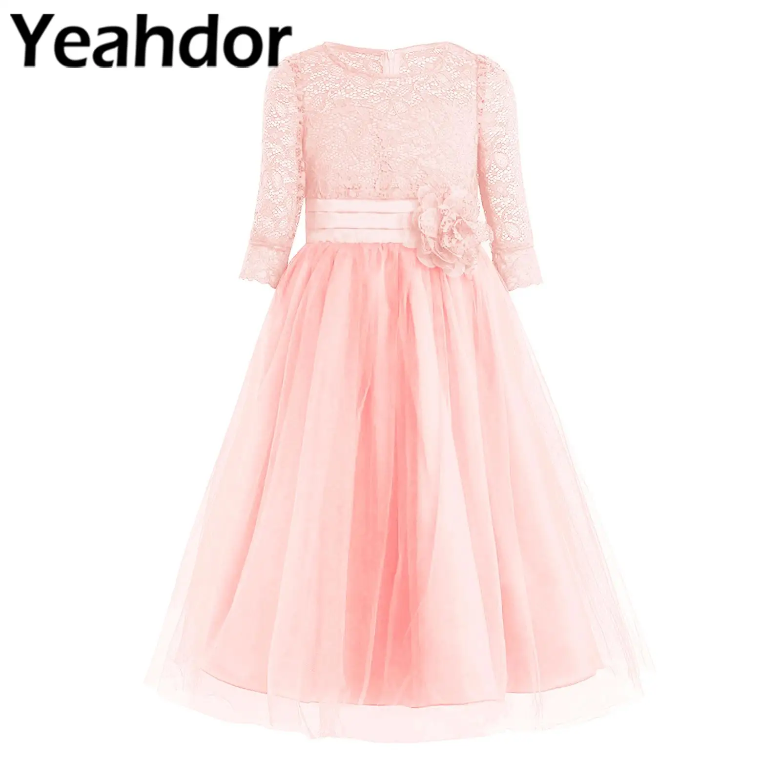 Kids Flower Girl Dress Pageant Wedding Birthday Party Dresses Vestidos Children Formal Occasion Princess Lace Dresses Costume
Kids Flower Girl Dress Pageant Wedding Birthday Party Dresses Vestidos Children Formal Occasion Princess Lace Dresses Costume