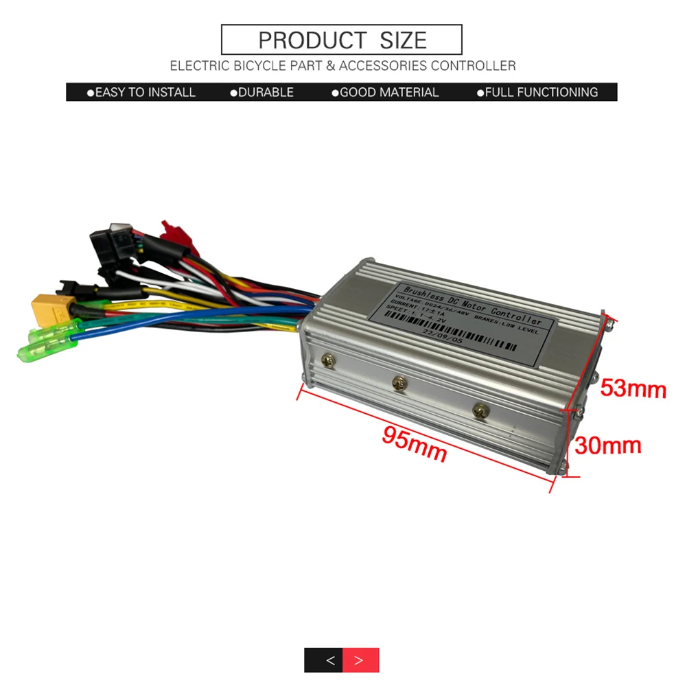 24-48V 17A 250/350W Sine Wave Controller+S866 Display For Electric Scooter Ebike Controllers 6 Pins SM Plug E-bike Accessories
24-48V 17A 250/350W Sine Wave Controller+S866 Display For Electric Scooter Ebike Controllers 6 Pins SM Plug E-bike Accessories