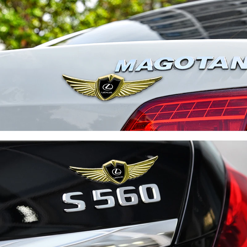 3D Angel Wings Car Metal Sticker Logo Decorations for Lexus ES300 RX330 RX300 GS300 IS250 IS200 CT200h NX RX F sport IS RX NX GS
3D Angel Wings Car Metal Sticker Logo Decorations for Lexus ES300 RX330 RX300 GS300 IS250 IS200 CT200h NX RX F sport IS RX NX GS