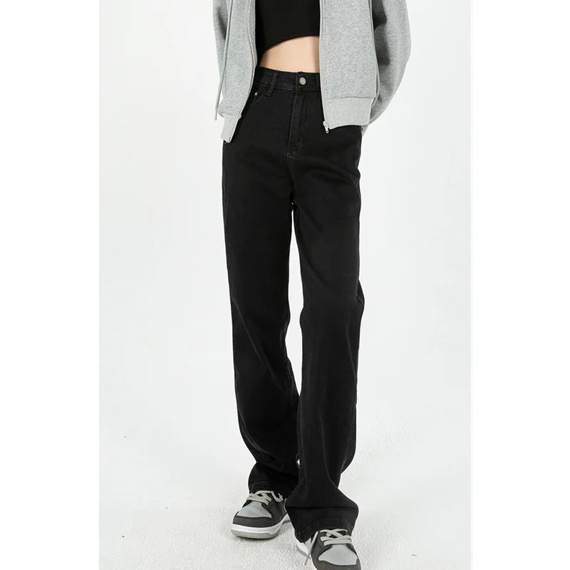 2023 Hot sale Vintage Baggy Black Women's Jeans Straight Loose High Waist Trousers Streetwear Classic Casual Fashion Mom Denim W
2023 Hot sale Vintage Baggy Black Women's Jeans Straight Loose High Waist Trousers Streetwear Classic Casual Fashion Mom Denim W