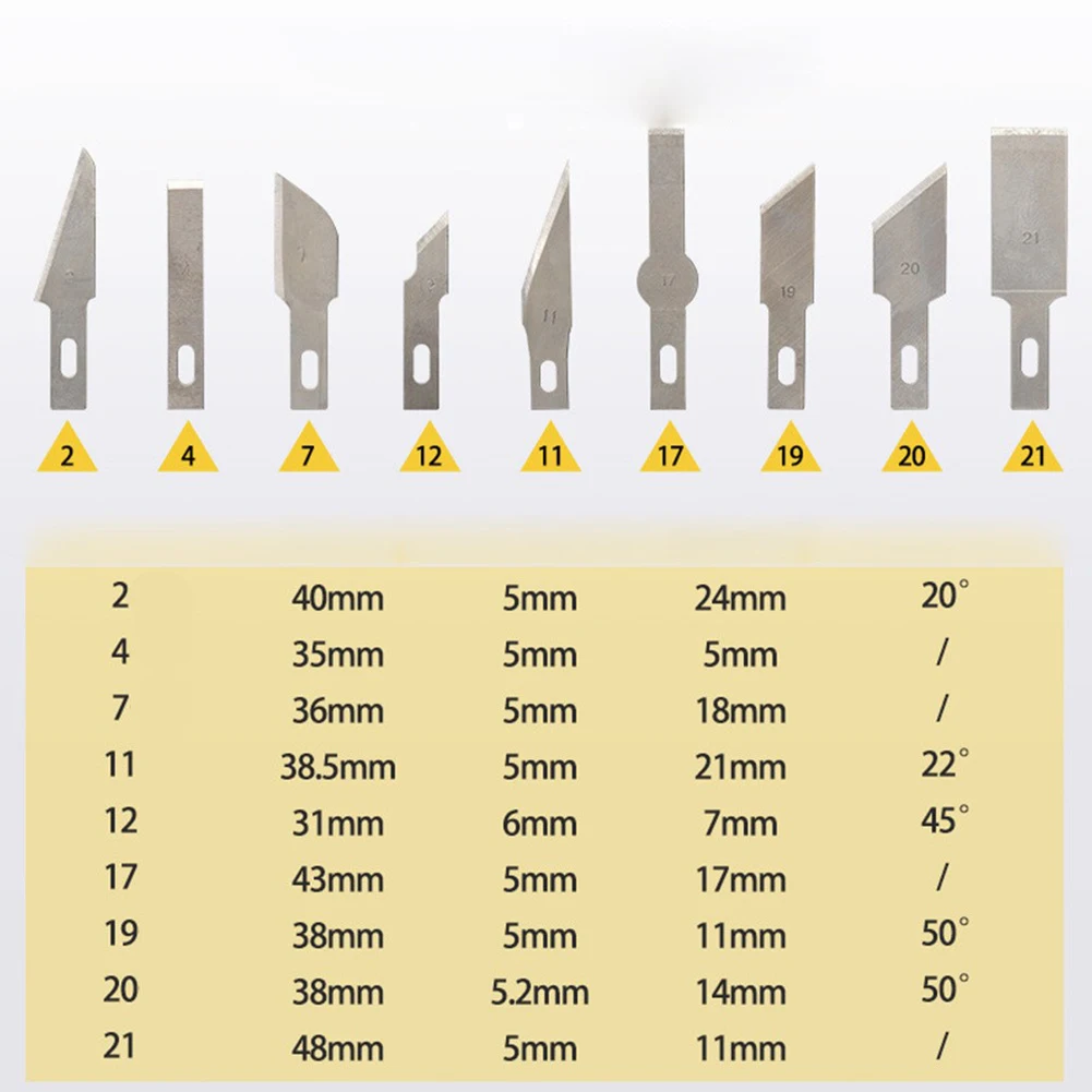 1 Set Art Carving Cutter With Box Paper Sticker Cutter Wood Leathercraft Carving Knife 3pcs Handle 10pcs Replacement Blades
1 Set Art Carving Cutter With Box Paper Sticker Cutter Wood Leathercraft Carving Knife 3pcs Handle 10pcs Replacement Blades