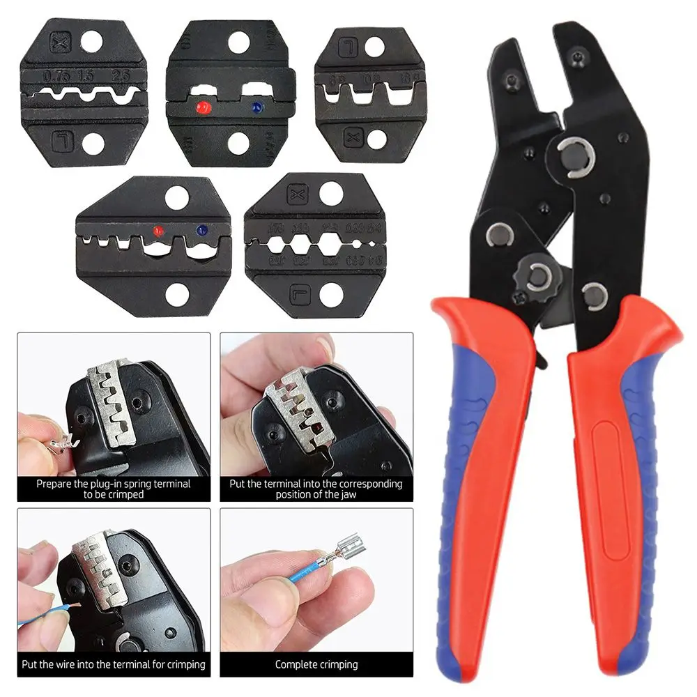 SN/4mm Crimping Tool Pliers Jaws SN-02C / 06WF / 06 / 2546B / 16WF / 02WF2C, Used For Crimping Terminals
SN/4mm Crimping Tool Pliers Jaws SN-02C / 06WF / 06 / 2546B / 16WF / 02WF2C, Used For Crimping Terminals