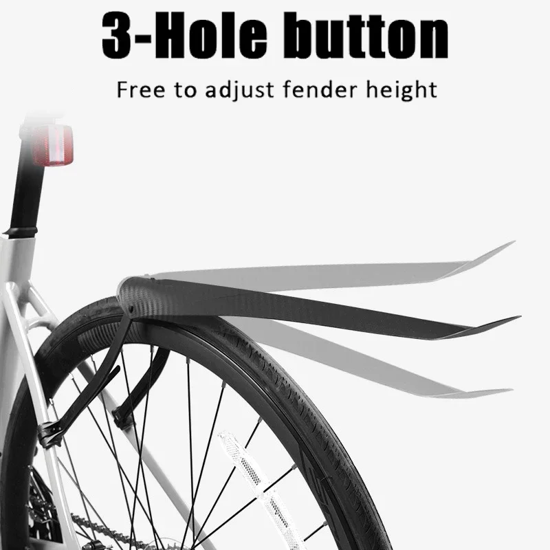 

Bicycle Fender Mountain Bike Mudguard Foldable Widened Rear Mud Guard Adjustable Front Rear Tire Wheel Fenders Mud Proof Wings