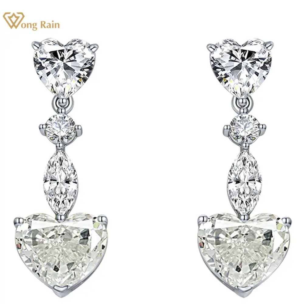 Wong Rain 925 Sterling Silver Crushed Ice Cut Heart Lab Sapphire Emerald High Carbon Diamonds Drop Dangle Earrings Fine Jewelry
Wong Rain 925 Sterling Silver Crushed Ice Cut Heart Lab Sapphire Emerald High Carbon Diamonds Drop Dangle Earrings Fine Jewelry