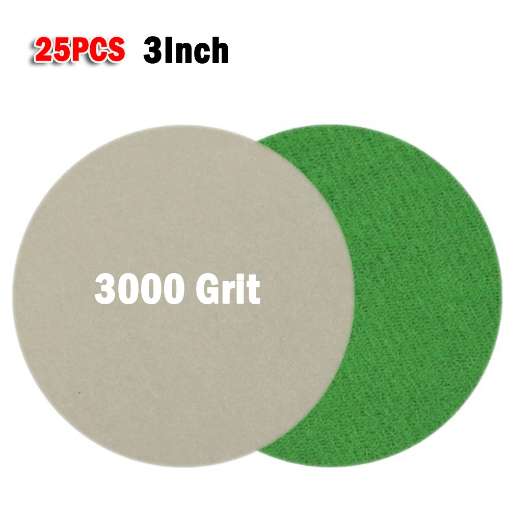 25pcs 3Inch Wet Dry Sandpaper Assortment 3000Grit Hook & Loop Sanding Discs Sandpaper Sanding Pad For Grinding Polishing Tools
25pcs 3Inch Wet Dry Sandpaper Assortment 3000Grit Hook & Loop Sanding Discs Sandpaper Sanding Pad For Grinding Polishing Tools