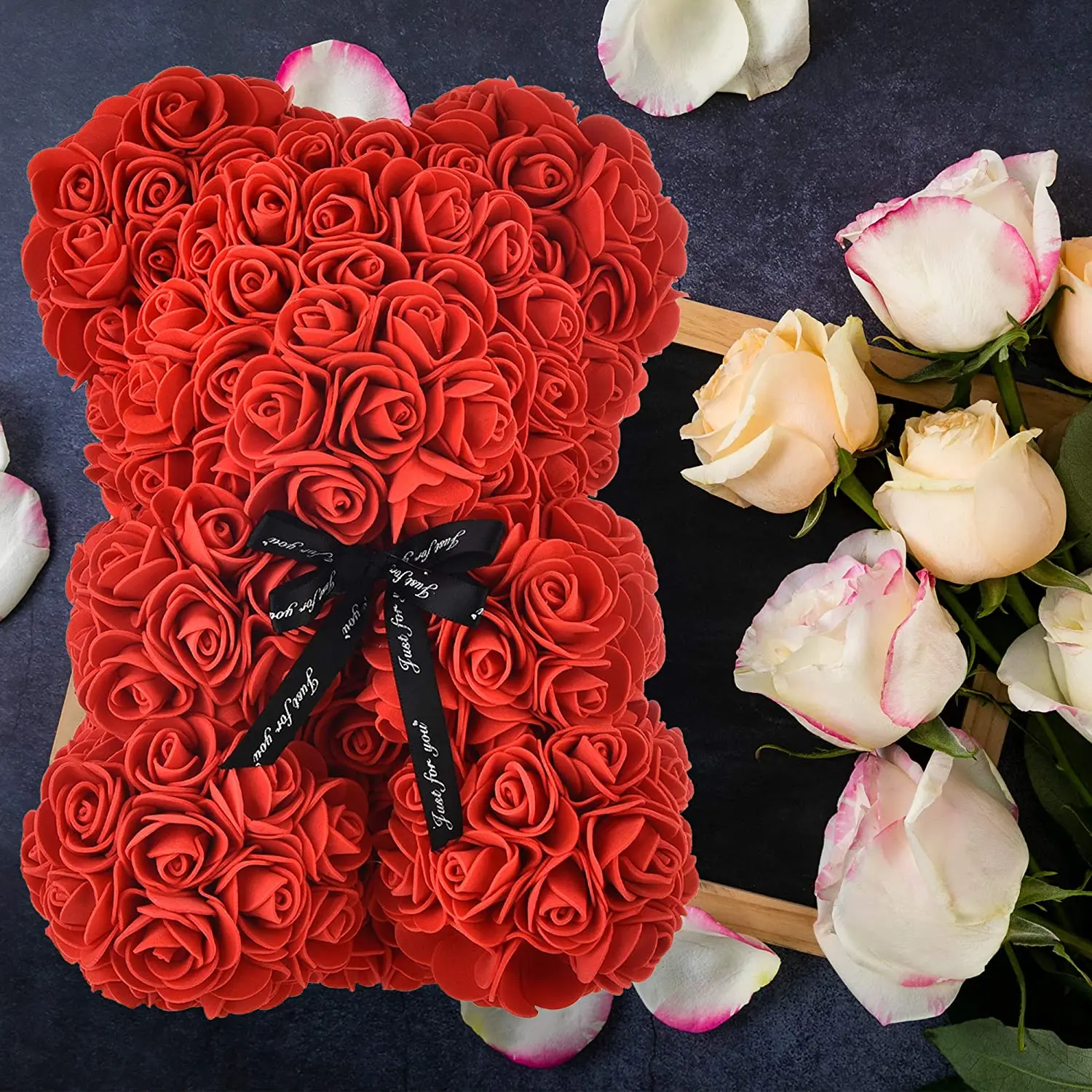 Teddy Rose Bear Artificial Flowers Girlfriend Valentine's Day Gift Christmas Decoration Birthday Party Women Gift 2022 Valentine
Teddy Rose Bear Artificial Flowers Girlfriend Valentine's Day Gift Christmas Decoration Birthday Party Women Gift 2022 Valentine