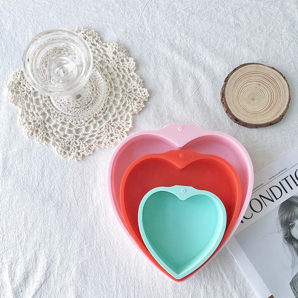 Heart Shaped Silicone Cake Mold Love Cake Silicone Mold 4 6 8 Inch Heart Mousse Chocolate Cakes Mould For Valentine's Day
Heart Shaped Silicone Cake Mold Love Cake Silicone Mold 4 6 8 Inch Heart Mousse Chocolate Cakes Mould For Valentine's Day