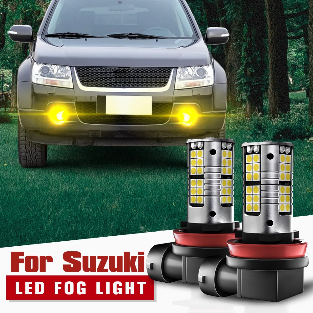 

2pcs LED Fog Light Lamp Blub H8 H11 H16 Canbus For Suzuki Alto Baleno Celerio Grand Vitara Ignis Jimny Kizashi Swift SX4