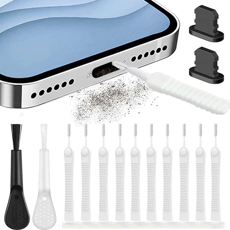 Mobile Phone Charging Port Dust Plug for iPhone 14 13 Pro Max iPad Port Protector Cleaner Kit Computer Keyboard Cleaning Brush
Mobile Phone Charging Port Dust Plug for iPhone 14 13 Pro Max iPad Port Protector Cleaner Kit Computer Keyboard Cleaning Brush