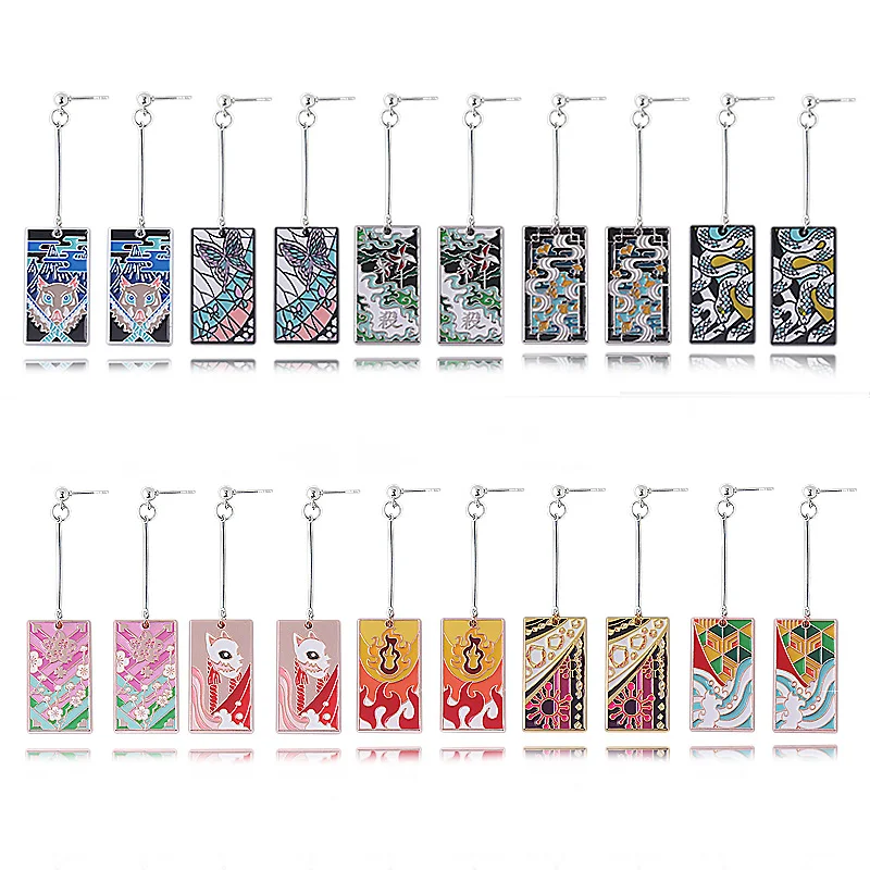 Anime Demon Slayer Ear Clip Earrings Women Men 1:1 Custom Jewelry 100% New Quality Product Material: Meta Men 1:1 Custom Jewelry
Anime Demon Slayer Ear Clip Earrings Women Men 1:1 Custom Jewelry 100% New Quality Product Material: Meta Men 1:1 Custom Jewelry