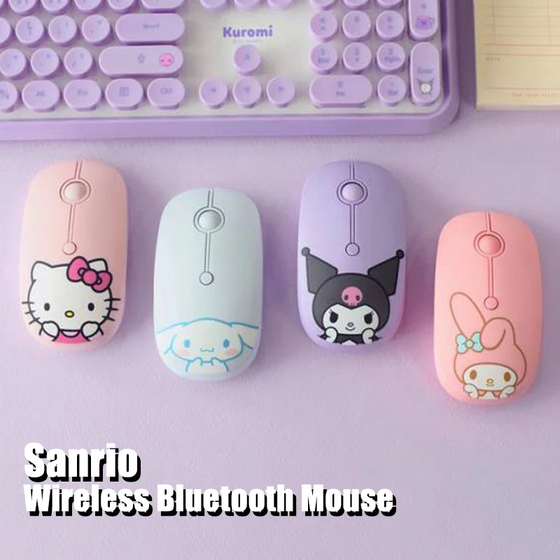 Милая Sanrio аниме Bluetooth беспроводная мышь Милая Hello Kitty My Melody Kuromi мультяшная портативная мышь оригинальные детские подарки
Милая Sanrio аниме Bluetooth беспроводная мышь Милая Hello Kitty My Melody Kuromi мультяшная портативная мышь оригинальные детские подарки