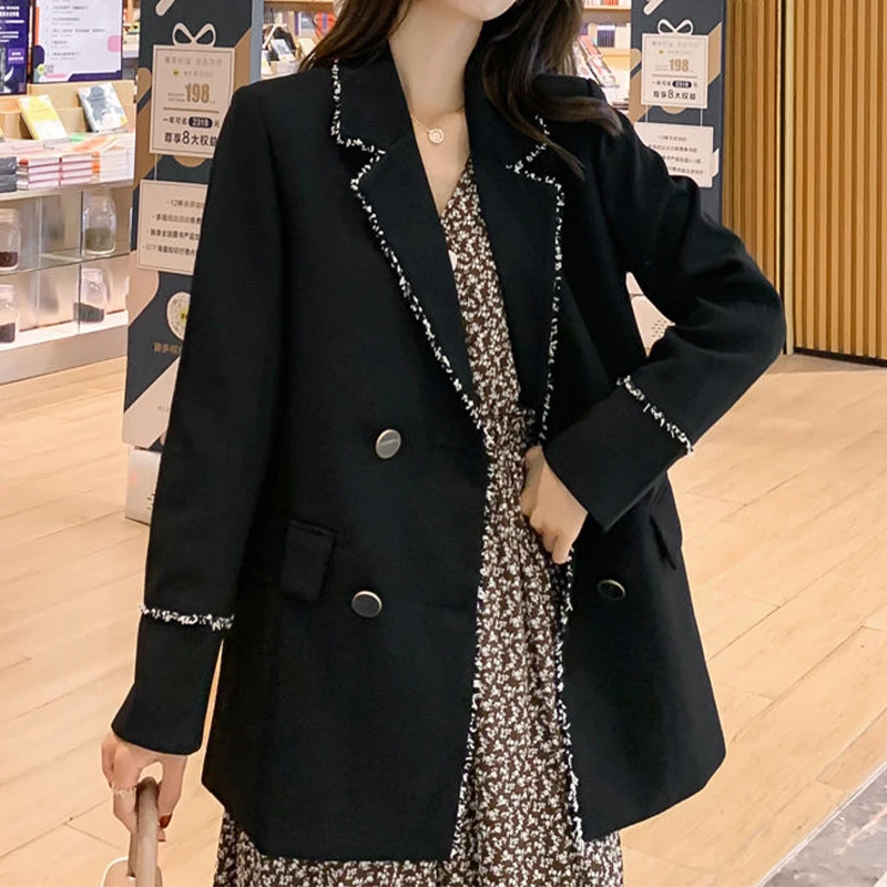 Модный однотонный блейзер с бахромой в стиле ретро, женская одежда, кардиган, Свободный Повседневный жакет, универсальный пиджак средней дл...
Модный однотонный блейзер с бахромой в стиле ретро, женская одежда, кардиган, Свободный Повседневный жакет, универсальный пиджак средней дл...