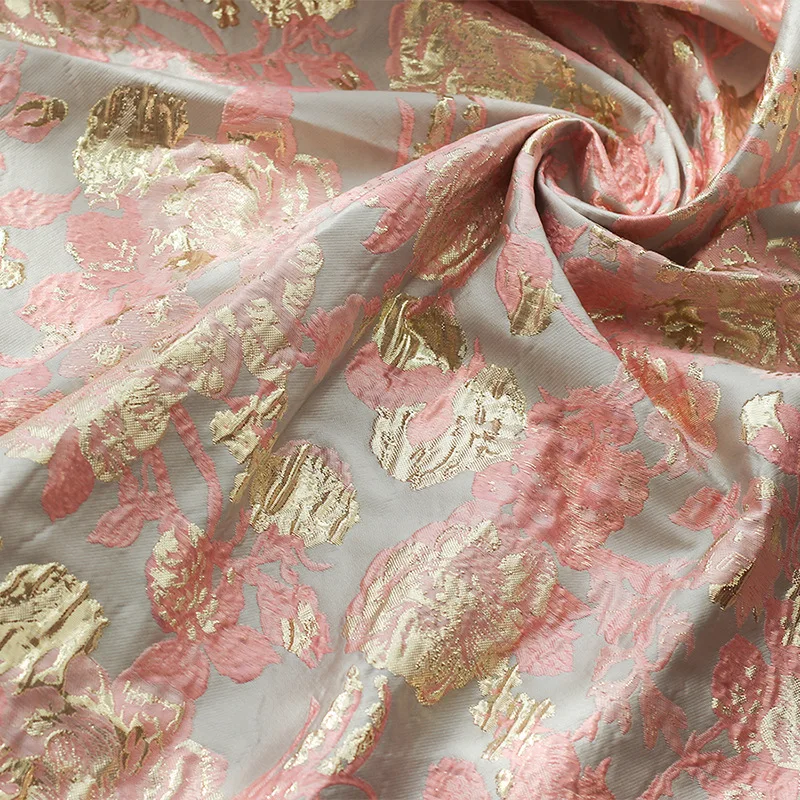 Yarn Dyed Gold Jacquard Fabric Embossed Bubble Flower Fabric for Dress Shirt Diy Sewing 50cmx145cm
Yarn Dyed Gold Jacquard Fabric Embossed Bubble Flower Fabric for Dress Shirt Diy Sewing 50cmx145cm