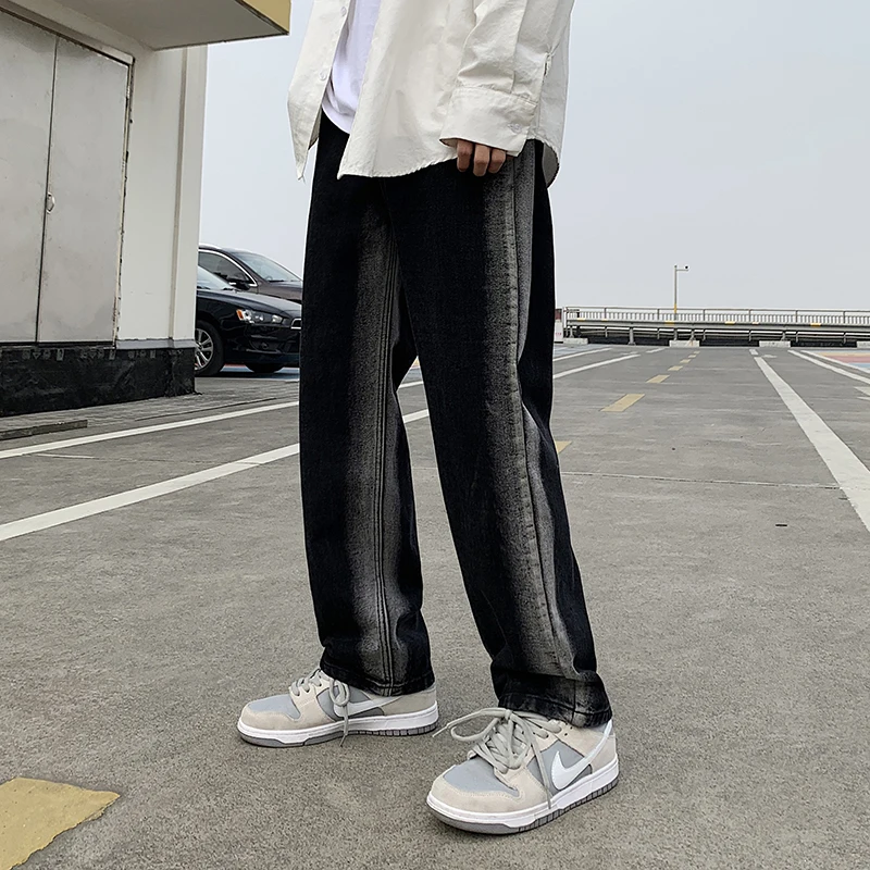 New Black Tie-dye Jeans Trend Ins Wide Version Straight Casual Mopping Long Pants Streetwear Women Pants Cargo Pants 
New Black Tie-dye Jeans Trend Ins Wide Version Straight Casual Mopping Long Pants Streetwear Women Pants Cargo Pants