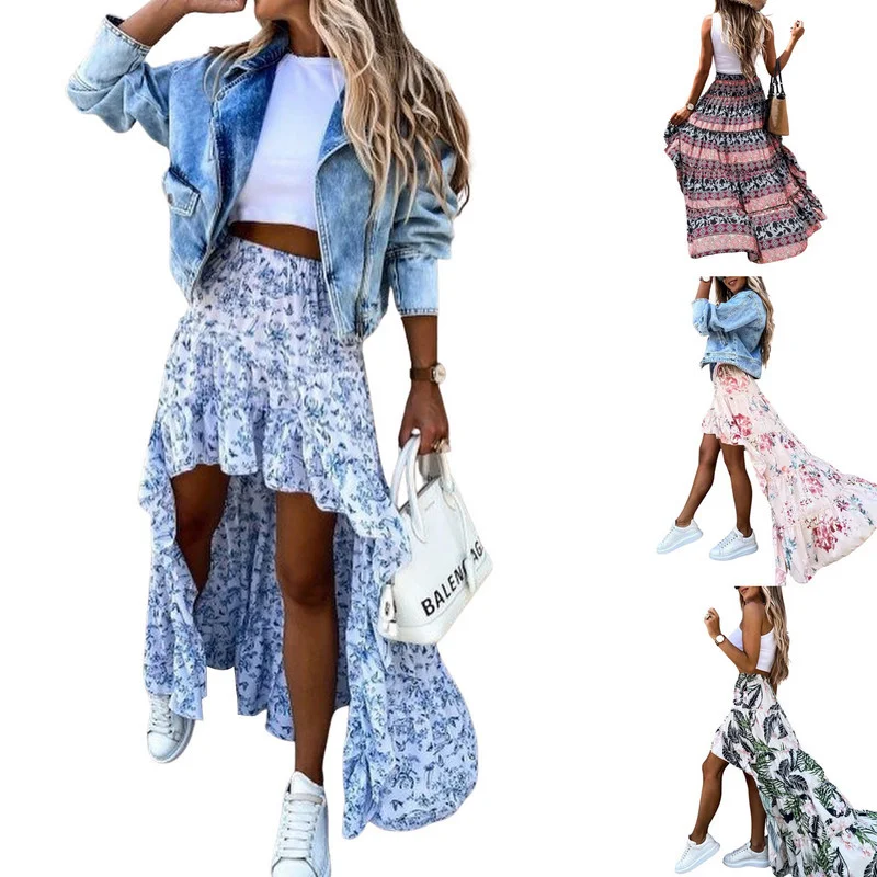 Women Irregular Hem Long Skirt y2k Clothes Fashion 2023 Summer Autumn Slim Fit Printed High Waist Skirts for Women Streetwear
Women Irregular Hem Long Skirt y2k Clothes Fashion 2023 Summer Autumn Slim Fit Printed High Waist Skirts for Women Streetwear
