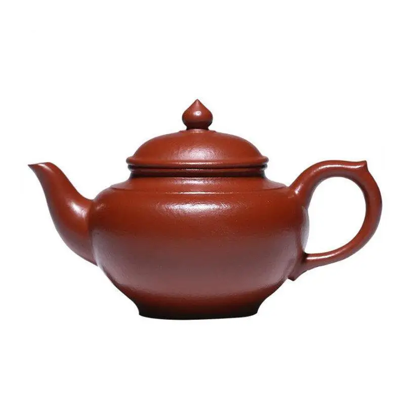 

120ml Yixing Purple Clay Teapots Famous Artists Handmade Tea Pot Raw Ore Zhu Mud Beauty Kettle Chinese Authentic Zisha Tea Set