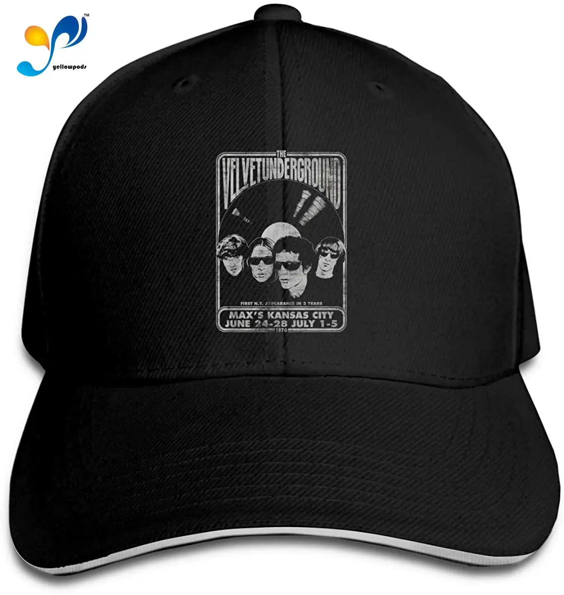 Velvet Underground Velvet Vinyl Sandwich Cap Headgear Baseball Hat Casquette
Velvet Underground Velvet Vinyl Sandwich Cap Headgear Baseball Hat Casquette