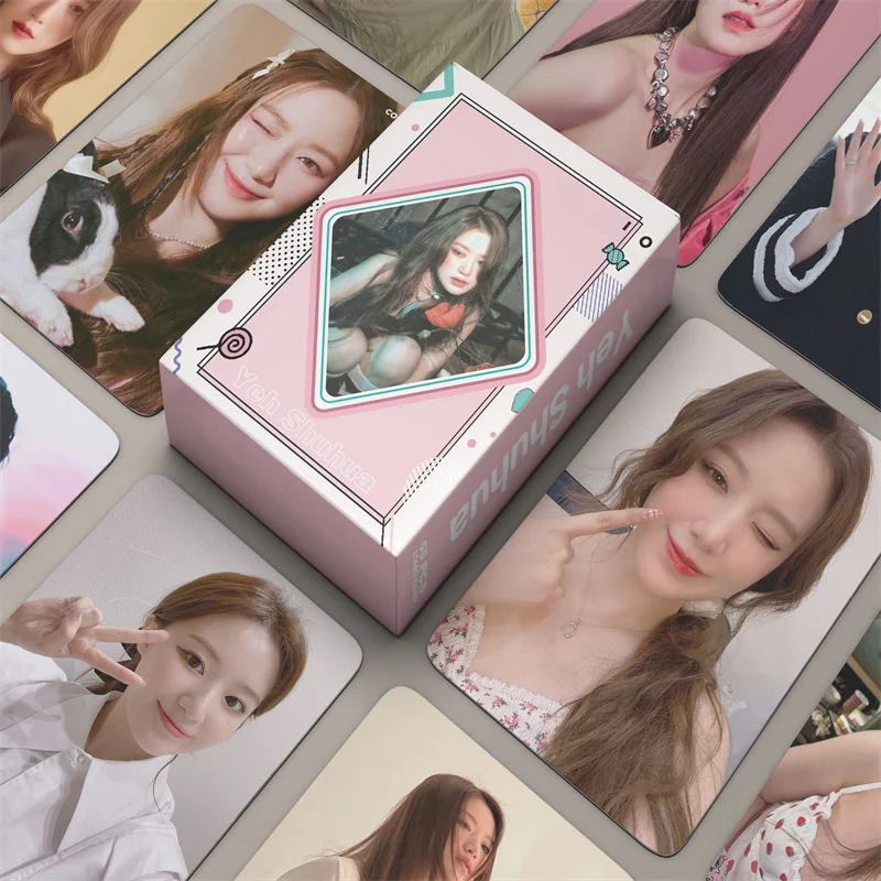 55 Cards/Set (G) I-DLE Album LOMO Cards SONG YUQI SHUHUA MINNIE SOOJIN GIDLE Small Cards Fan Favorite Gift Photo Postcard KPOP
55 Cards/Set (G) I-DLE Album LOMO Cards SONG YUQI SHUHUA MINNIE SOOJIN GIDLE Small Cards Fan Favorite Gift Photo Postcard KPOP