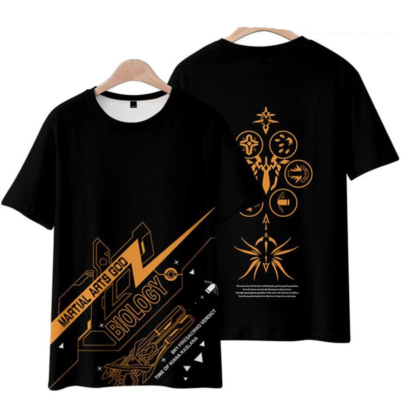 Anime Honkai Impact 3 3D T Shirt Women Men Summer Fashion Short Sleeve Funny Tshirt Cool Graphic Tees Streetwear Cosplay Costume
Anime Honkai Impact 3 3D T Shirt Women Men Summer Fashion Short Sleeve Funny Tshirt Cool Graphic Tees Streetwear Cosplay Costume