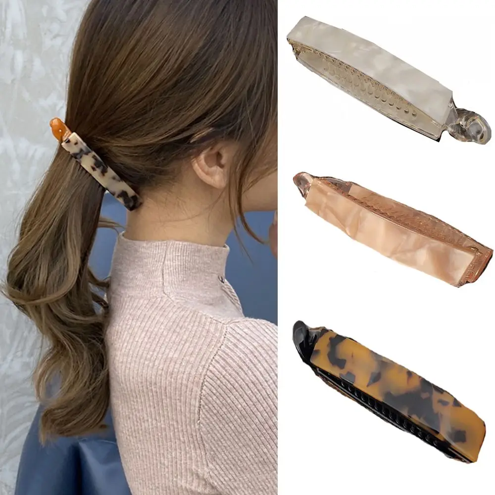 Leopard Print Ponytail Hoder Fashion Hair Accessories Vintage Barrettes Banana Clip Hair Clamp Girls Women Hairpins
Leopard Print Ponytail Hoder Fashion Hair Accessories Vintage Barrettes Banana Clip Hair Clamp Girls Women Hairpins