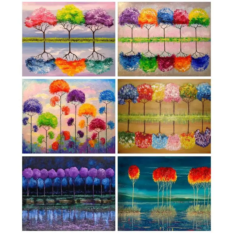 CHENISTORY Coloring By Number Tree Pictures Handpainted Art Gift Painting By Number Landscape For Adults Kits 60x75cm Frame Home
CHENISTORY Coloring By Number Tree Pictures Handpainted Art Gift Painting By Number Landscape For Adults Kits 60x75cm Frame Home