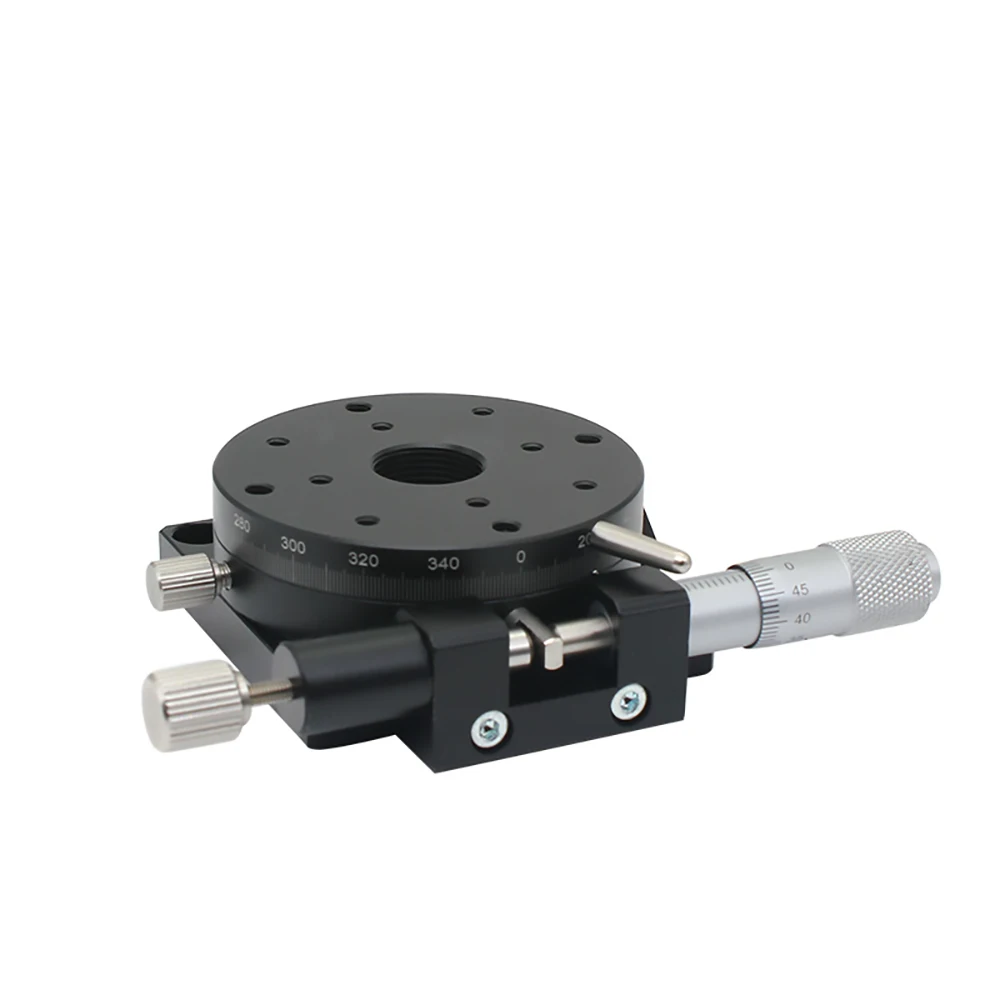 RSP125-L Rotation Stage Micrometer Lift High Precision Manual Rotary Stage Linear Stage For Other Optical Instrument
RSP125-L Rotation Stage Micrometer Lift High Precision Manual Rotary Stage Linear Stage For Other Optical Instrument