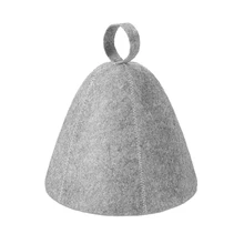 1/2pcs Wool Felt Sauna Hat Shower Cap Bath Hair Turban Quickly Towel Drying Hats R7UB