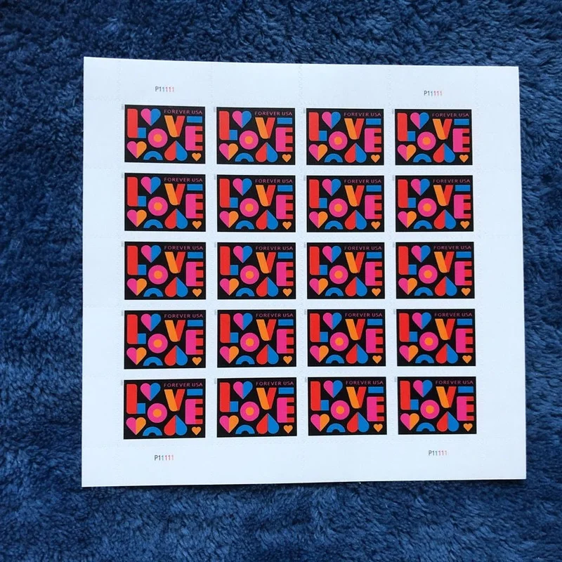 USPS United States permanent stamps, 20 per copy,(Collection, commemorative, home, office) LOVE stamps
USPS United States permanent stamps, 20 per copy,(Collection, commemorative, home, office) LOVE stamps