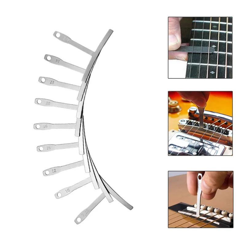 

Metal Guitar Luthier Tools Understring Radius Gauge Rubber Fret Set Understring Radius Gauge Luthier Tools For And Setup