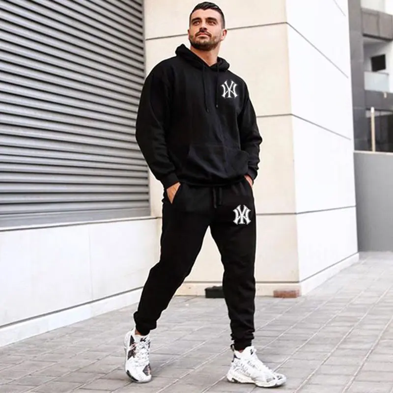 Trend Brand Men Hoodies Suit Solid Color Sweatshirt+Sweatpants 2 Piece Set Man Outfit Tracksuits New Autumn Winter Man Clothes
Trend Brand Men Hoodies Suit Solid Color Sweatshirt+Sweatpants 2 Piece Set Man Outfit Tracksuits New Autumn Winter Man Clothes